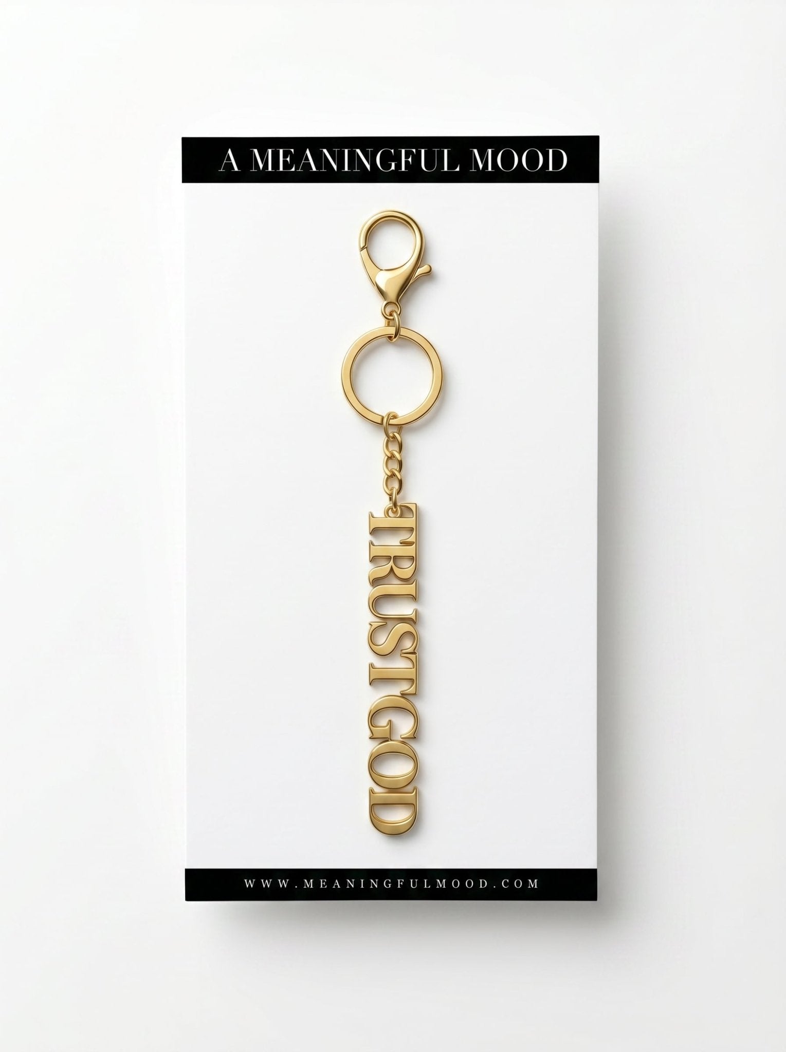 *Coming Soon* Trust God Gold Charm - A Meaningful Mood