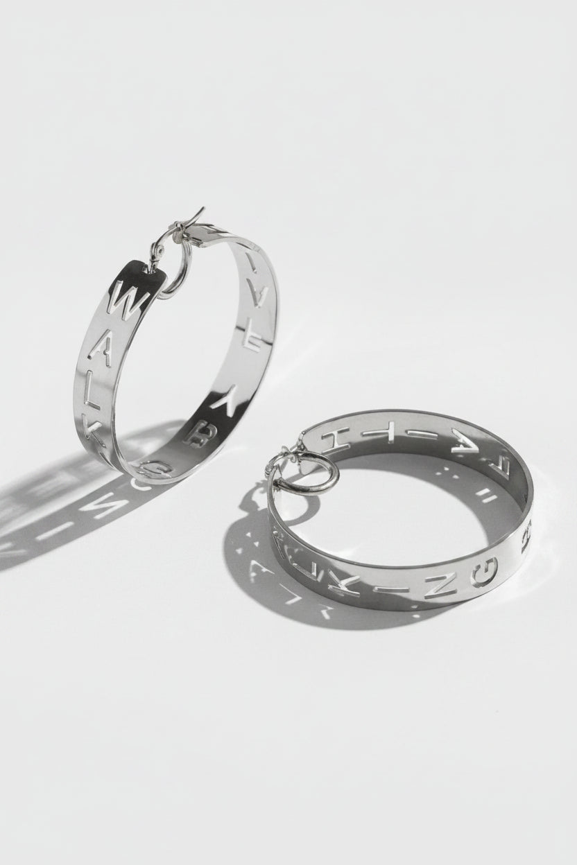 *Coming Soon* Walking by Faith Hoops Stainless Steel - A Meaningful Mood