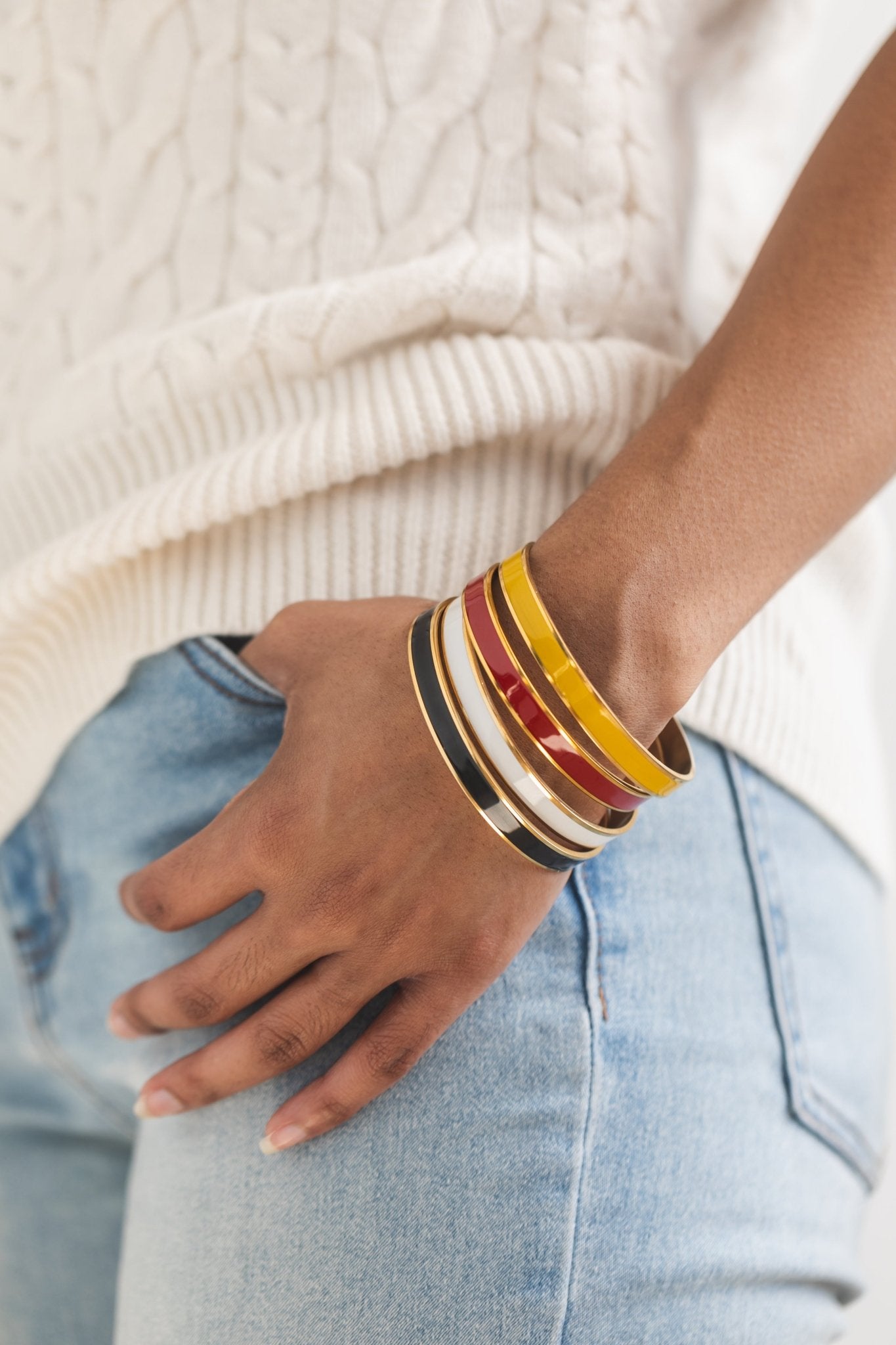 Bold Blessed Beautiful 4pc Bangle Set Christian Jewelry A