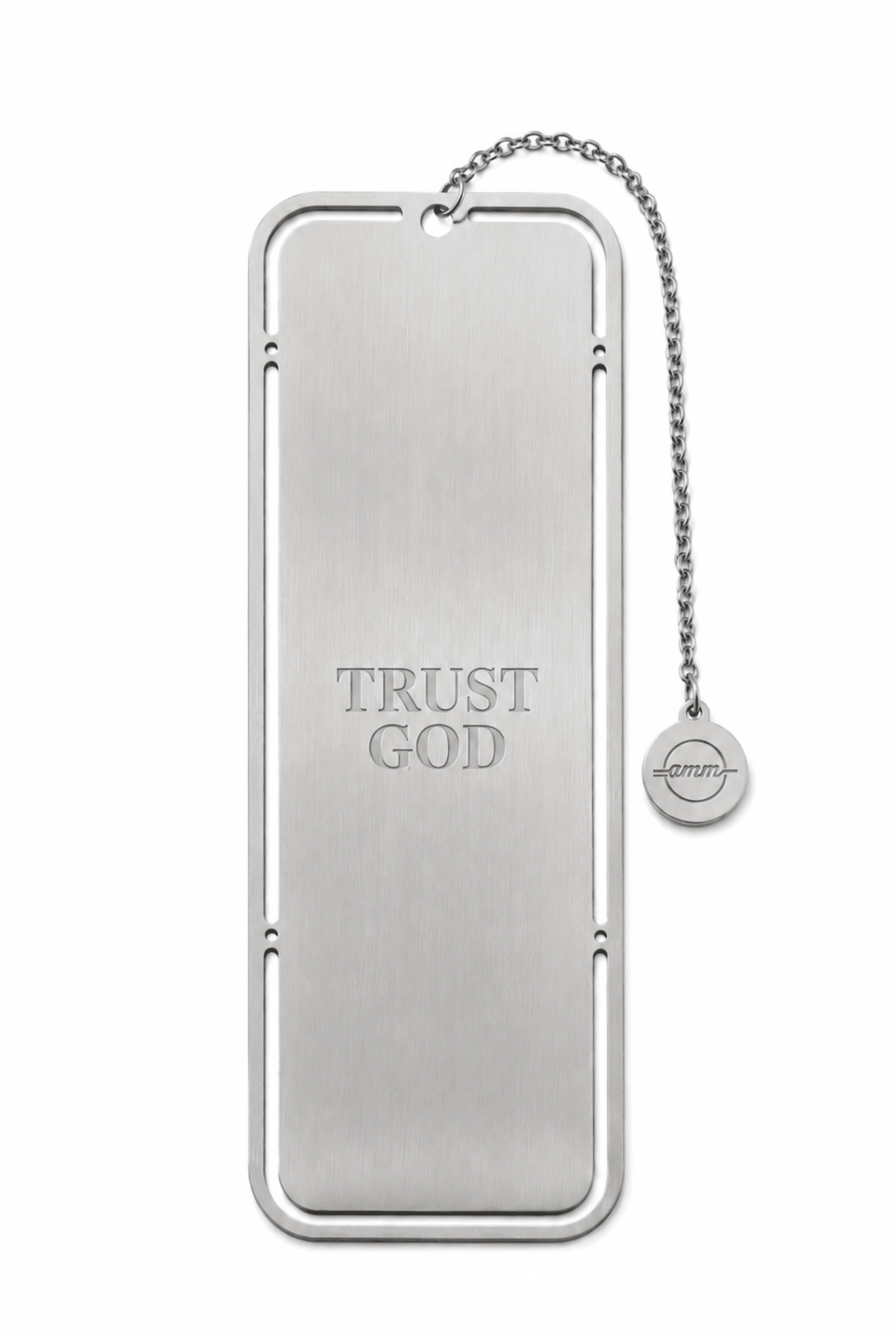 *Coming Soon* Trust God Bookmark Silver - A Meaningful Mood