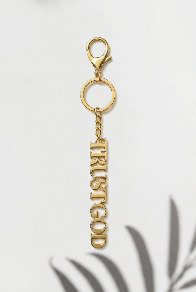 *Coming Soon* Trust God Gold Charm - A Meaningful Mood