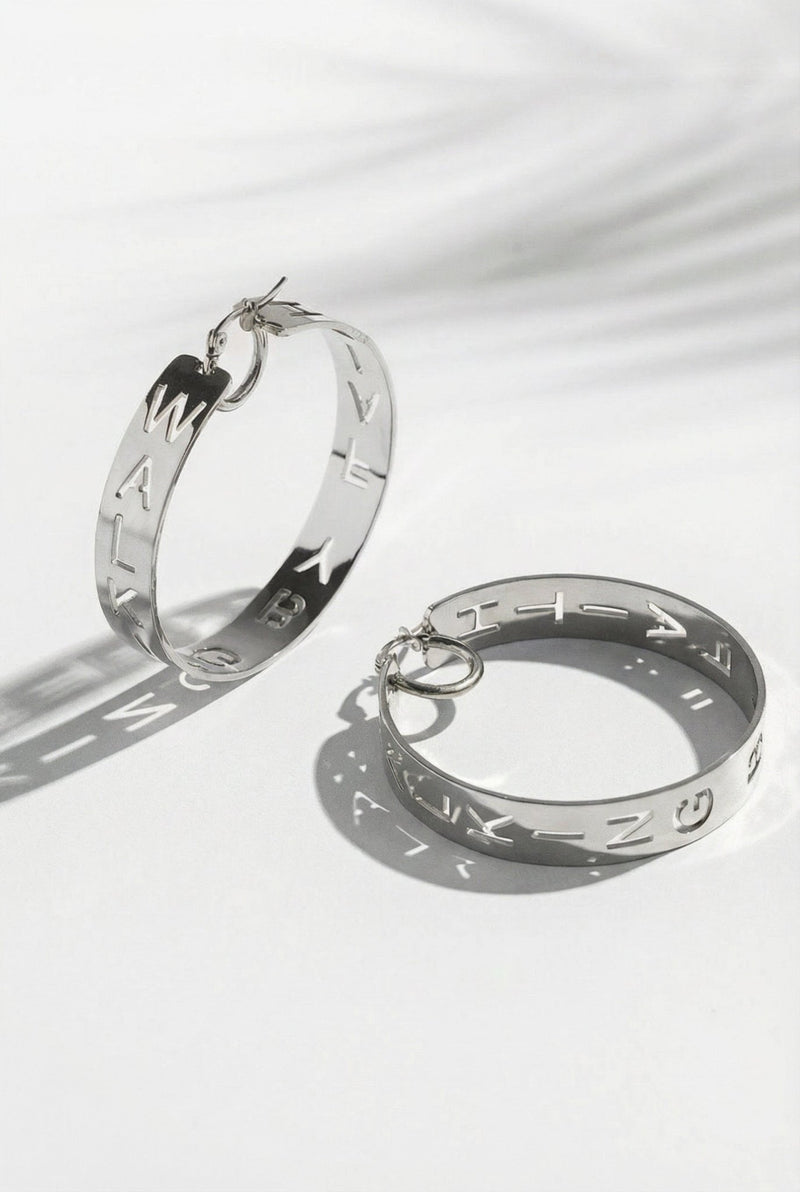 *Coming Soon* Walking by Faith Hoops Stainless Steel - A Meaningful Mood