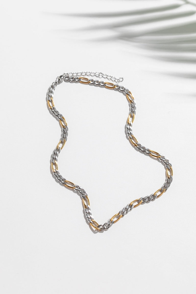 Duo Luxe Two - Tone Necklace - A Meaningful Mood