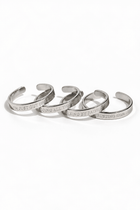 Faith Reflections Ring Set Stainless Steel - A Meaningful Mood