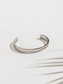 Jeremiah 29:11 Hope Double Bangle Stainless Steel - A Meaningful Mood