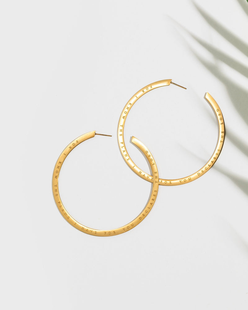 Jeremiah 29:11 Hope Hoops - A Meaningful Mood