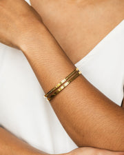 Romans 8:28 Purpose Double Bangle - A Meaningful Mood