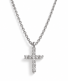 So Chic Luxe Cross Necklace Stainless Steel - A Meaningful Mood