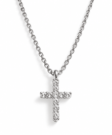So Chic Luxe Cross Necklace Stainless Steel - A Meaningful Mood