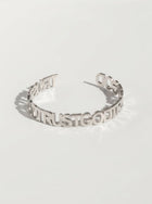 Trust God Bold Bangle Stainless Steel - A Meaningful Mood