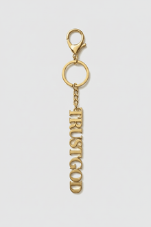 Trust God Gold Charm - A Meaningful Mood