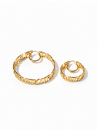 Trust God Hoops 18k Gold Plated - A Meaningful Mood