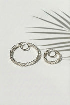 Trust God Hoops Stainless Steel - A Meaningful Mood