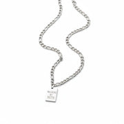 Walking By Faith Necklace Stainless Steel - A Meaningful Mood