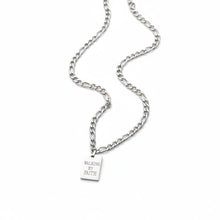 Walking By Faith Necklace Stainless Steel - A Meaningful Mood