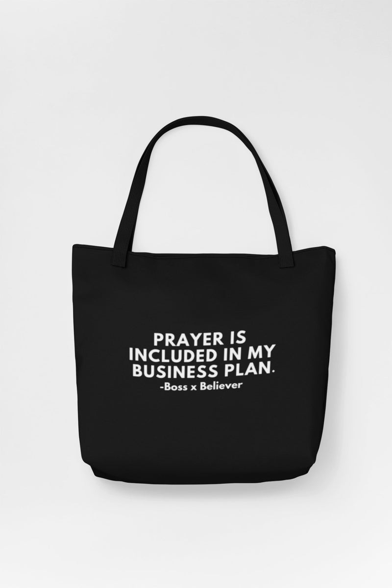 Business Plan Zipper Tote - A Meaningful Mood