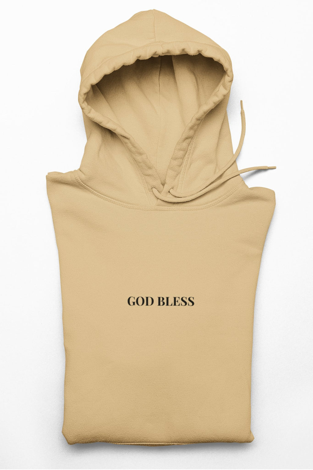 God Bless (Sand Hoodie) - A Meaningful Mood