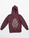 Rejoice Always (Burgundy Hoodie) - A Meaningful Mood