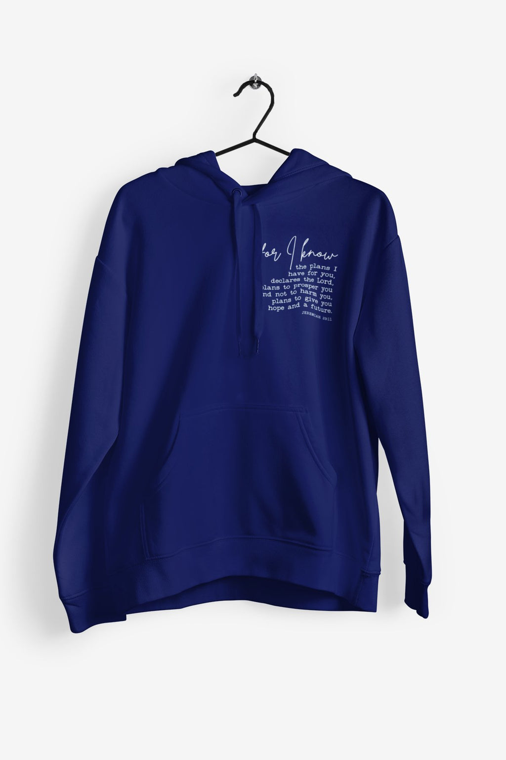 The Plans (Navy Hoodie) - A Meaningful Mood