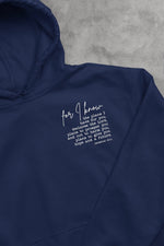 The Plans (Navy Hoodie) - A Meaningful Mood