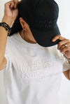 Walking By Faith Luxe Embossed Tee - A Meaningful Mood